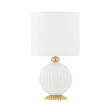 Load image into Gallery viewer, Mitzi HL664201-AGB 1 Light Table Lamp, Aged Brass