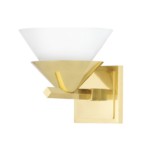 Hudson Valley 6401-Agb 1 Light Wall Sconce, AGB