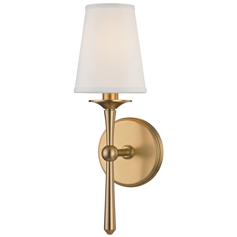 Hudson Valley 9210-Agb 1 Light Wall Sconce, AGB