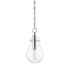 Load image into Gallery viewer, Local Lighting Hudson Valley Bko101-Pn 1 Light Small Pendant, PN Pendant