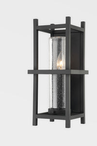 Troy B7501-TBK 1 Light Small Exterior Wall Sconce, Textured Black