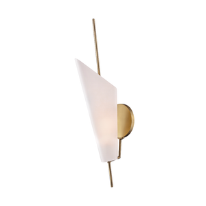Local Lighting Hudson Valley 8061-AGB 2 Light Wall Sconce, AGB WALL SCONCE