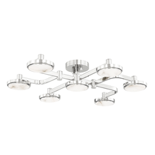 Load image into Gallery viewer, Hudson Valley 6332-PN 6 Light Chandelier, Polished Nickel