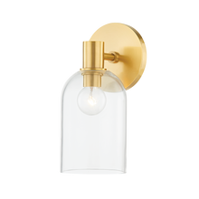 Load image into Gallery viewer, Mitzi H678301-AGB 1 Light Bath Sconce, Aged Brass