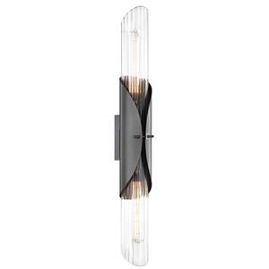 Local Lighting Hudson Valley 3526-Ob 2 Light Wall Sconce, OB Wall Sconce