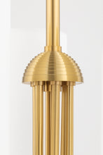 Load image into Gallery viewer, Hudson Valley 6828-AGB 6 Light Chandelier, Aged Brass