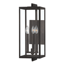 Load image into Gallery viewer, Troy B5513-FRN 3 Light Exterior Wall Sconce, Aluminum And Stainless Steel