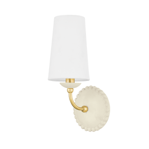 Mitzi H663101-AGB/CAI 1 Light Sconce, Aged Brass