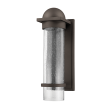 Load image into Gallery viewer, Troy B7116-TBZ 1 Light Large Exterior Wall Sconce, Aluminum And Stainless Steel
