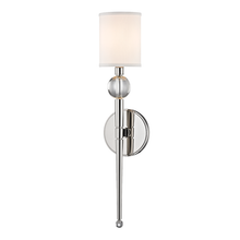 Load image into Gallery viewer, Local Lighting Hudson Valley 8421-Pn 1 Light Wall Sconce, PN WALL SCONCE