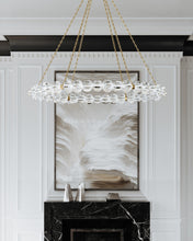 Load image into Gallery viewer, Hudson Valley 1955-AGB Large Led Chandelier, Aged Brass