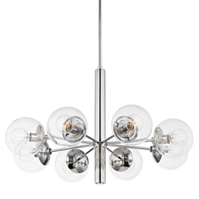 Load image into Gallery viewer, Mitzi H503808-PN 8 Light Chandelier, Polished Nickel
