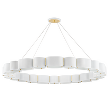 Load image into Gallery viewer, Corbett 393-50-SWH/VB 22 Light Chandelier, Soft White/Vintage Brass