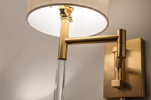 Load image into Gallery viewer, Hudson Valley 9421-Pn 1 Light Wall Sconce With Plug, PN