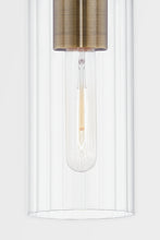 Load image into Gallery viewer, Troy B6121-PBR 1 Light Small Exterior Wall Sconce, Aluminum And Stainless Steel