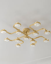 Load image into Gallery viewer, Hudson Valley 6343-AGB 13 Light Chandelier, Aged Brass