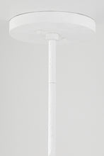 Load image into Gallery viewer, Hudson Valley 4131-WP 8 Light Chandelier, White Plaster