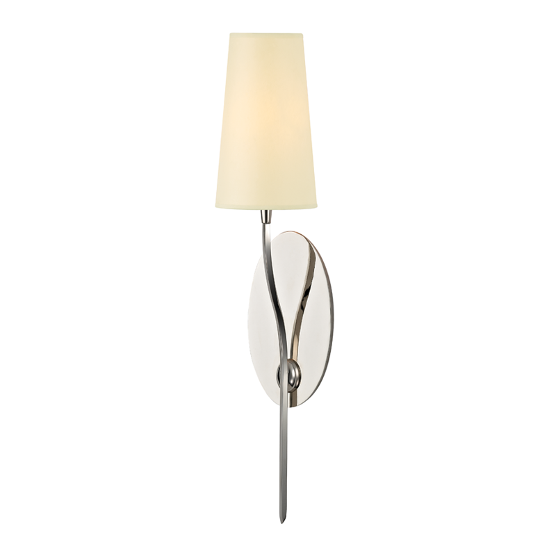 Local Lighting Hudson Valley 3711-Pn 1 Light Wall Sconce, PN WALL SCONCE