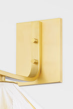 Load image into Gallery viewer, Hudson Valley 3330-AGB 1 Light Wall Sconce, Aged Brass