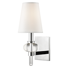 Load image into Gallery viewer, Local Lighting Hudson Valley 1900-Pc 1 Light Wall Sconce, PC Wall Sconce