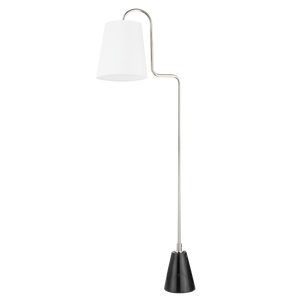 Mitzi HL539401-PN 1 Light Floor Lamp, Polished Nickel