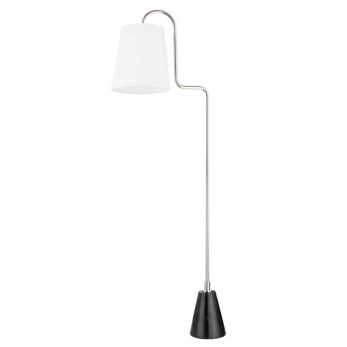 Mitzi HL539401-PN 1 Light Floor Lamp, Polished Nickel