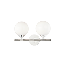 Load image into Gallery viewer, Local Lighting Hudson Valley 3702-Pn 2 Light Bath Bracket, PN Bath And Vanity
