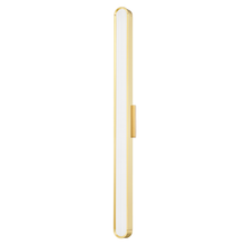 Load image into Gallery viewer, Hudson Valley 2532-AGB Led Large Bath Bracket, Aged Brass