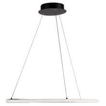 Load image into Gallery viewer, Artcraft AC6671NB Gemini 32W LED Pendant, Black and Nickel
