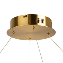 Load image into Gallery viewer, Artcraft AC6721BB Stella 50W LED Pendant, Brushed Brass