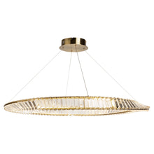 Load image into Gallery viewer, Artcraft AC6722BB Stella 60W LED Pendant, Brushed Brass