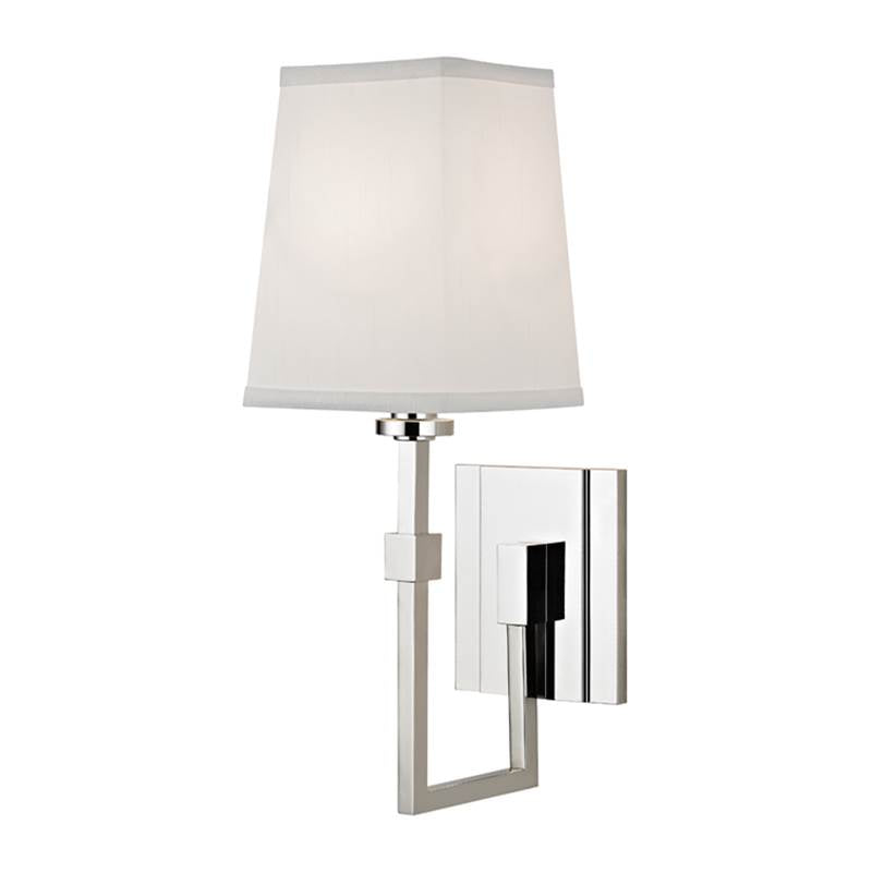 Local Lighting Hudson Valley 1361-Pn 1 Light Wall Sconce, PN WALL SCONCE