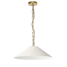 Load image into Gallery viewer, Dainolite PSY-M-AGB-720 1LT Incandescent Pendant, AGB w/ CRM Shade