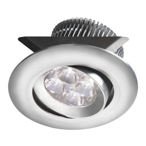Dainolite SMP-LED-8-AL 24V DC,8W Alum Adjust Mini LED Pot Light