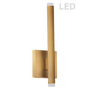 Dainolite WLS-1410LEDW-AGB 10W Wall Sconce, AGB with WH Acrylic Diffuser