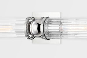 Hudson Valley 5272-PN 2 Light Wall Sconce, Polished Nickel