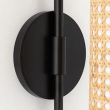 Load image into Gallery viewer, Mitzi H520101-SBK 1 Light Wall Sconce, Soft Black