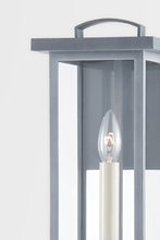 Load image into Gallery viewer, Troy B7523-TBK 3 Light Large Exterior Wall Sconce, Aluminum And Stainless Steel