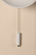Load image into Gallery viewer, Mitzi H688101-AGB/CMW 1 Light Wall Sconce, Aged Brass/Ceramic Raw Matte White