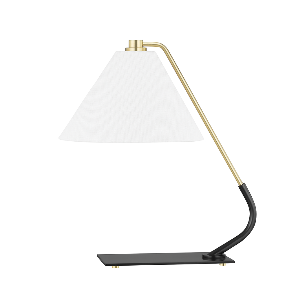 Hudson Valley L1564-AOB 1 Light Table Lamp, Aged Old Bronze