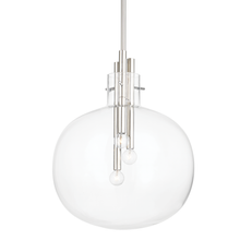 Load image into Gallery viewer, Hudson Valley 3918-PN 3 Light Pendant, Polished Nickel