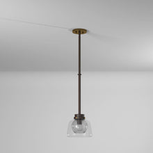 Load image into Gallery viewer, Artcraft AC10050OB Single Clear Seeded Glass Pendant (Oil 