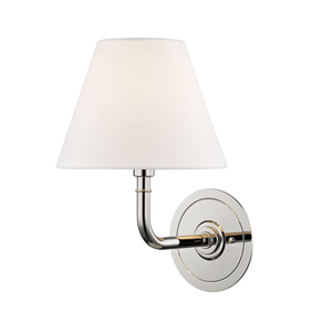 Local Lighting Hudson Valley Mds600-Pn 1 Light Wall Sconce, PN WALL SCONCE