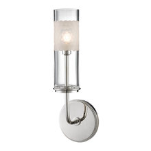 Load image into Gallery viewer, Hudson Valley 3901-Pn 1 Light Wall Sconce, PN
