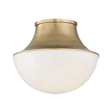 Load image into Gallery viewer, Local Lighting Hudson Valley 9411-AGB Small Led Flush Mount, AGB FLUSH MOUNT