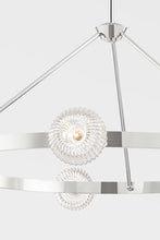 Load image into Gallery viewer, Hudson Valley 6150-PN 9 Light Chandelier, Polished Nickel