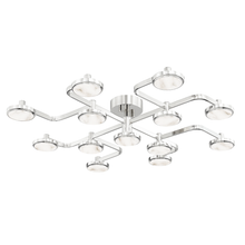 Load image into Gallery viewer, Hudson Valley 6343-PN 13 Light Chandelier, Polished Nickel