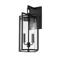 Load image into Gallery viewer, Troy B1142-TBK 2 Light Medium Exterior Wall Sconce, Aluminum