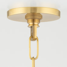 Load image into Gallery viewer, Mitzi H516808-AGB/SBK 8 Light Chandelier, Aged Brass/Soft Black