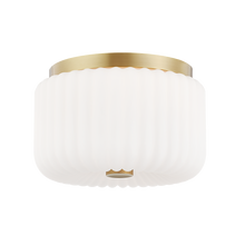 Load image into Gallery viewer, Mitzi H340502-Agb 2 Light Flush Mount, AGB